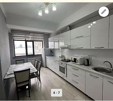 аренда квартиры элитка: 3 комнаты, 80 м², Элитка, 7 этаж, Евроремонт — 5