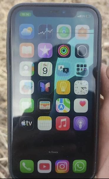 mx 4: IPhone 11, Б/у, 64 ГБ, Черный, 72 % — 2