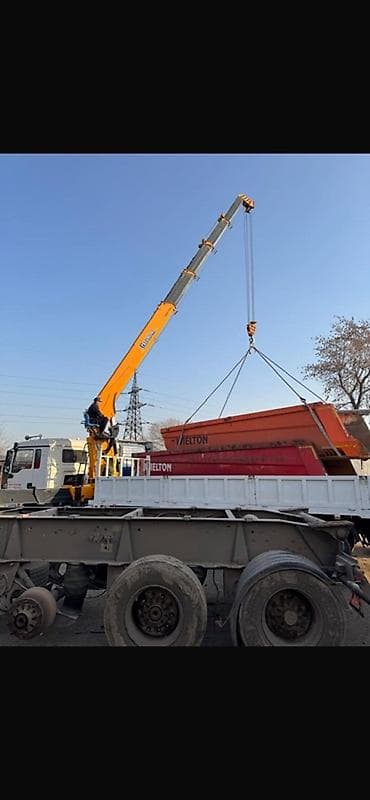 тратуарные плиты: Услуги манипулятора (бортовой кран) с длиннобазными автомобилями. - — 7