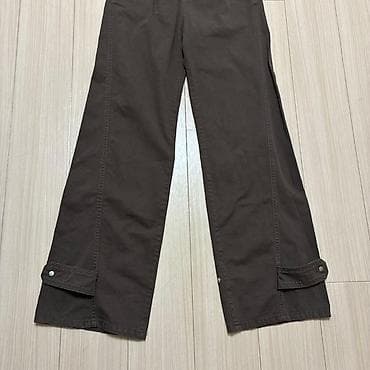 Толстовки, худи: Комбинезон ZARA, женский - Цвет: темно-коричневый - Фасон: прямые — 3