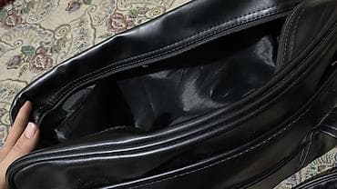 косметичку: Классическая сумка, Материал: Экокожа, Застежка на молнии, Женские, Б/у — 2