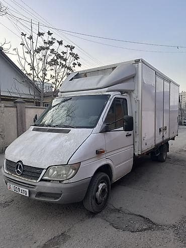 утепленный тент на автомобиль: Легкий грузовик, Mercedes-Benz, Стандарт, 3 т, Б/у — 1