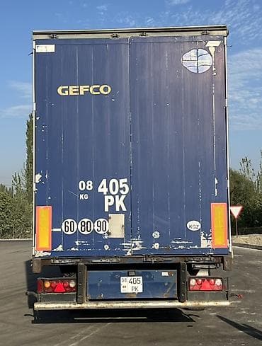 тентовой борт: Шторный полуприцеп Transports Coué - Тип: тентованный (шторный) — 5