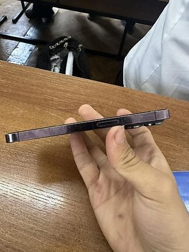 iphone 15 бу: IPhone 14 Pro, Б/у, 128 ГБ, Deep Purple, 77 % — 2