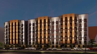 азия курулуш: Строится, Индивидуалка, 1 комната, 38 м² — 4