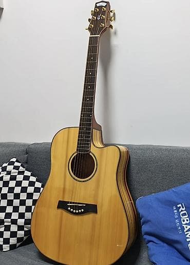 акорт левый руль: Акустическая гитара LERAN (дредноут с вырезом) - Корпус формата — 1