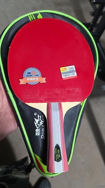ракетка большой теннис: Ракетка для настольного тенниса Double Fish с чехлом - Бренд: Double — 1