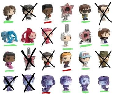 игрушки для детей с доставкой: Продаю фигурки Funko Pop осд. Kinder Joy Strange Things Те что — 1