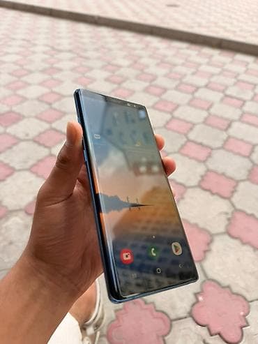 Техника и электроника: Samsung Galaxy Note8, цвет Deepsea Blue Абалы жакшы,иштегени — 2