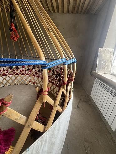 Спорт и хобби: Юрта (каркас, традиционная сборная конструкция) Описание: - Разборный — 6