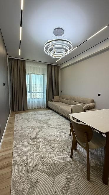 Батирлер: 1 бөлмө, 51 м², Алтын чарчы Элитка, 9 кабат, Дизайнердик оңдоо — 2