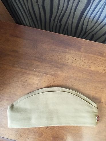 Жеке буюмдар: Пилотка (фуражка без козырька), тканевая, защитного/оливкового — 5