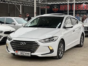 bmw betman: Hyundai Avante: 2017 г., 1.6 л, Автомат, Газ, Седан — 1