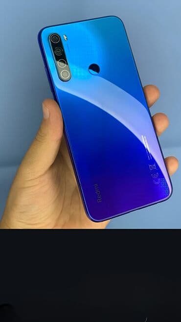 redmi note 7: Redmi, Redmi Note 8, Б/у, цвет - Синий — 2