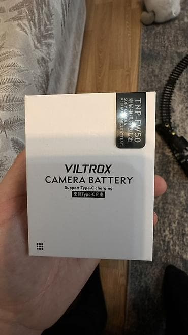 акумулятор куплю: Аккумулятор для камеры Viltrox TNP-FW50 (совместим с Sony серии — 1