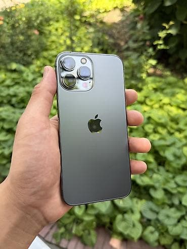 IPhone 13 Pro Max, Б/у, 256 ГБ, Графит, 78 %