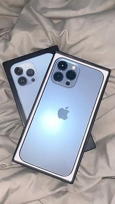 pokox3 pro: IPhone 13 Pro Max, Б/у, 256 ГБ, Sierra Blue, Коробка — 2