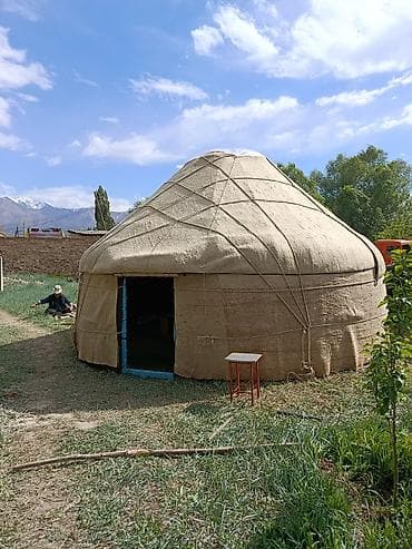 Спорт и хобби: 100 баш Боз үй сатылат.Абалы жакшы,кийизи эскирээк.Суйлошуу жолу — 3