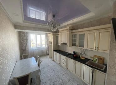 сколько стоит аренда квартиры в бишкеке: 3 комнаты, Агентство недвижимости, Без подселения, С мебелью полностью — 1