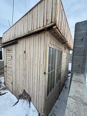 Металлический киоск/вагончик - Материал: металл (профлист/листовой