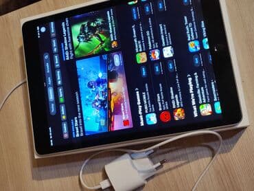 ноутбук техно цена: Планшет, Apple, память 64 ГБ, 10" - 11", Wi-Fi, Б/у, цвет - Серебристый — 1