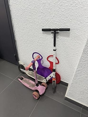 Детский самокат 🛴 за всё 1900 сом - Детский трехколесный самокат