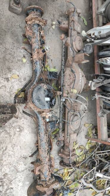 средний кузов двух скат: Nissan Patrol Y61 чулок заднего моста, Ниссан Патрол Y61 Тип: RD 28 — 1