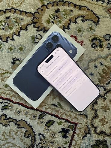 Техника и электроника: IPhone 17 Pro, Б/у, 256 ГБ, Blue Titanium, Коробка, 100 % — 4