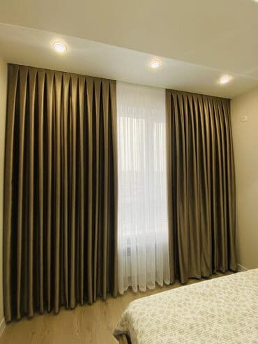 диван в салон красоты: Комплект штор, С тюлем в комплекте, Готовое изделие, Новый, Для беседки, Для ванной и душа, Для дачи — 2