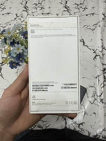 IPhone 16 Pro Max, 256 ГБ, Natural Titanium, Кабель, 99 %