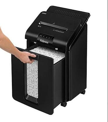 Шредеры: Шредер (уничтожитель) Fellowes AutoMax 100M (4x10 мм) с автоподачей — 2