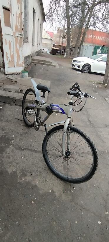 Балдар үчүн велосипеддер: Горный/городской велосипед с колесами 26". Рама алюминиевая (прямая — 6