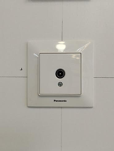 прием телевизора: Розетка, Panasonic, Встроенные, 1 гнездо — 1