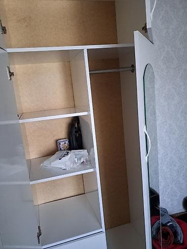 комод с зерколом: Шифоньер, шкаф для одежды, Прямой — 4