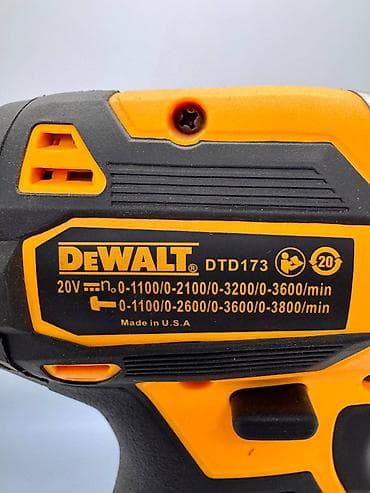 Инструменты: Аккумуляторный ударный гайковерт DeWALT DT0173 (бесщеточный) Доставка — 9