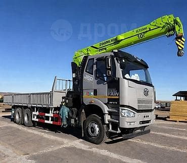 Кран-манипулятор (КМУ) на бортовом грузовике - Грузовая платформа