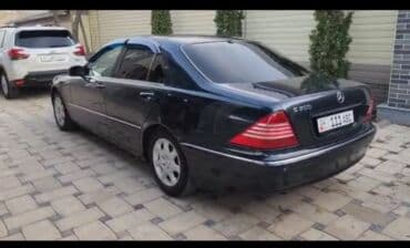 чехол для машины бишкек цена: Mercedes-Benz S-Class: 1999 г., 3.2 л, Автомат, Газ, Седан — 2
