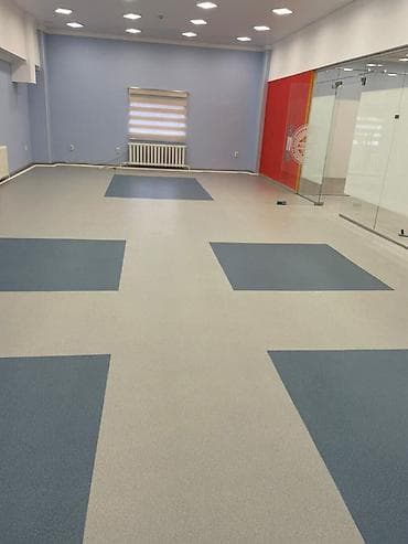 полы: 🏫 Гетерогенный линолеум, гомогенный линолеум для образовательных — 1