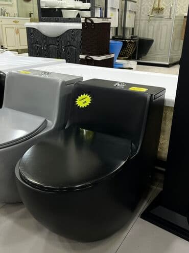 устанавливаем унитазы: Унитаз Напольный, Новый, Материал: Керамика — 3