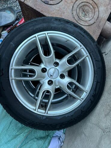 диски опель зафира: Диски R 15 Комплект, отверстий - 4, Б/у — 5