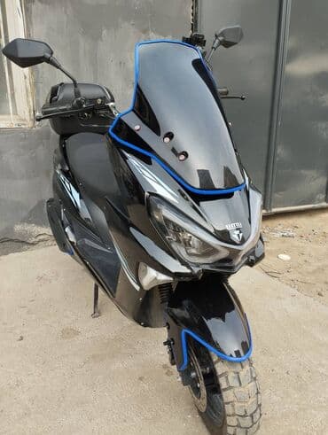 купить скутер бензиновый новый: Макси-скутер 150 куб. см, Бензин, Колдонулган — 4