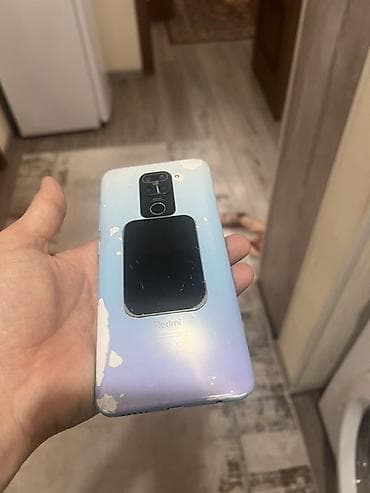 i5 3470: Redmi, Redmi Note 9, Б/у, 128 ГБ, цвет - Голубой, 2 SIM — 3