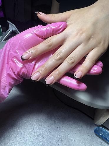 архитектур: 💅 Маникюр с покрытием — 700сом ✨ Наращивание ногтей — 1000 сом — 4
