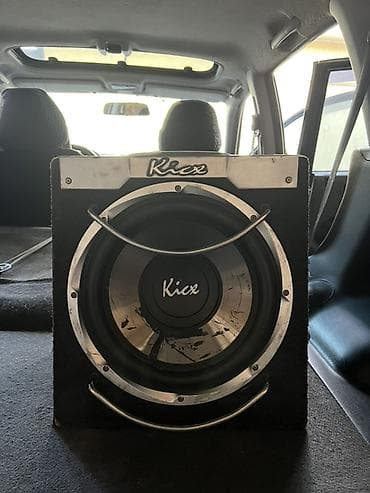 Автоунаа электроникасы: Автомобильный сабвуфер Kicx в корпусе - Бренд/серия: Kicx (логотип на — 1