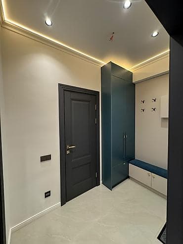 Батирлер: 1 бөлмө, 43 м², Асанбай мкр Элитка, 7 кабат, Евро оңдоо — 4