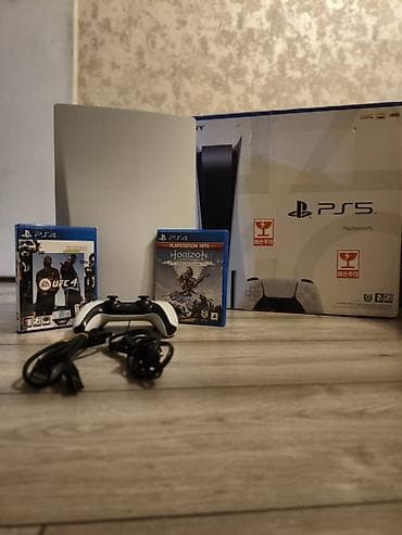 xbox one controller: PlayStation 5 (версия с дисководом) — полный комплект. Консоль — 1