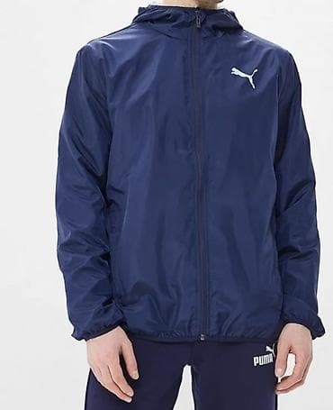 Личные вещи: Мужская ветровка Puma - Цвет: темно-синий (navy) 1 выход, состояние — 2