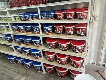 аист: Краски и грунт «Белый Аист» в ведрах - В ассортименте: интерьерные — 1