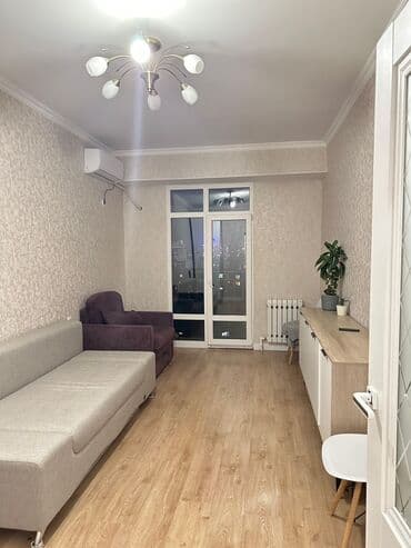 сниму квартиру в бишкеке: 1 комната, Риэлтор, Без подселения, С мебелью полностью — 2
