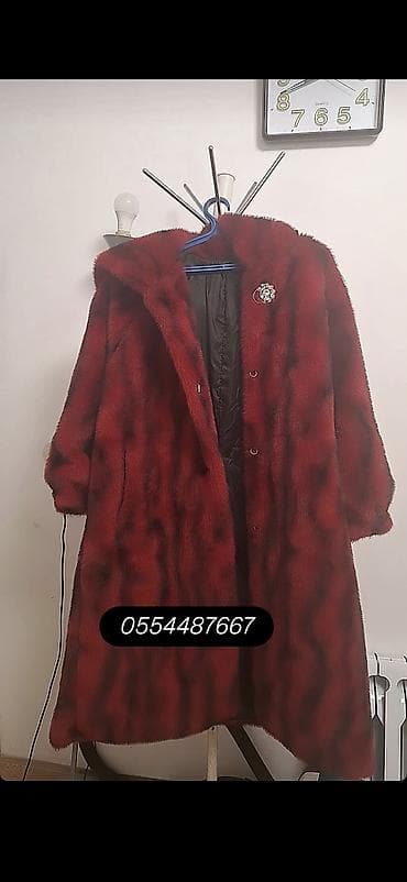 шуба цены: Продаётся шикарная шуба красного цвета. очень мягкая и тёплая с — 2